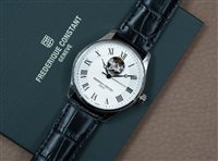 Fabriano - Piazza del Comune 25 - Orologio Frederique Constant Uomo Ladies Automatic Double Heart Beat in Acciaio FC-310MC5B6 - FC-310MC5B6